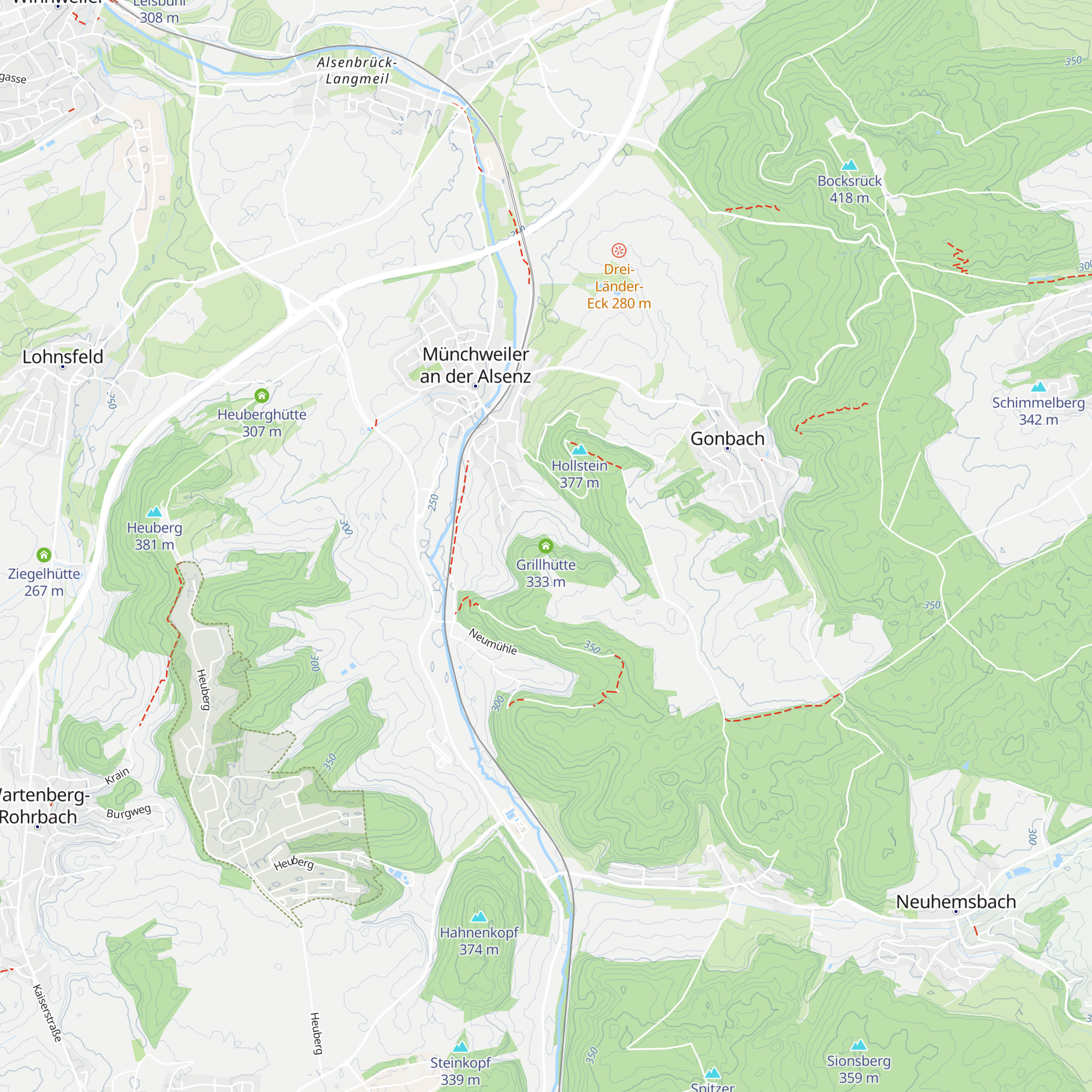 Grillhütte map