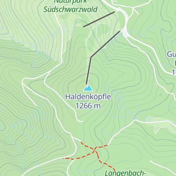 Map of Haldenköpfle