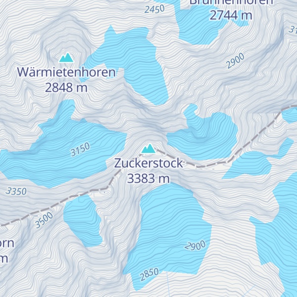 Map of Zuckerstock