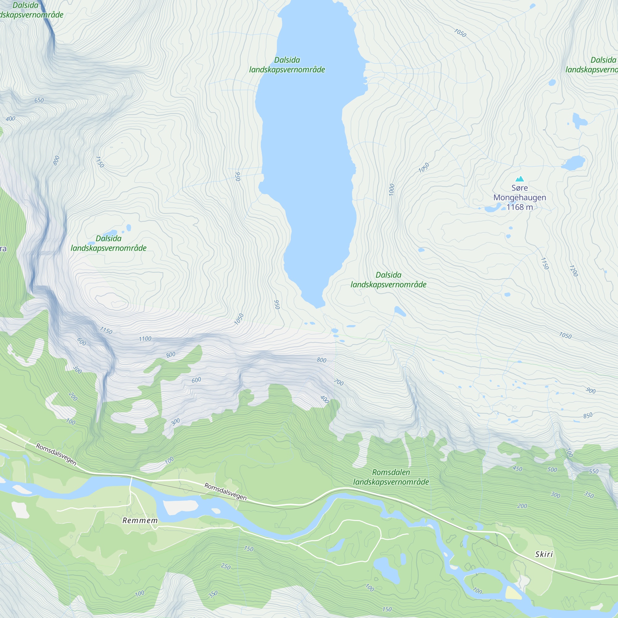 Mongevassbu map