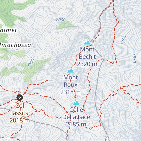 Map of Mont Roux