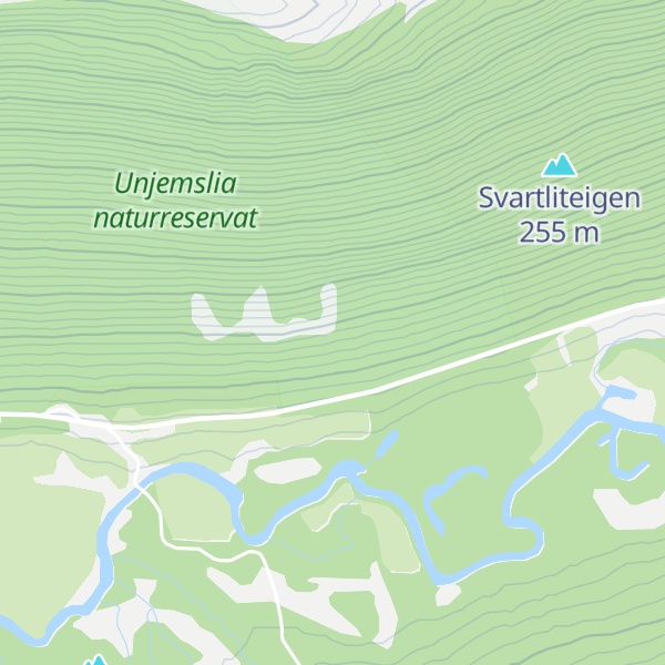 Map of Ryggteigan