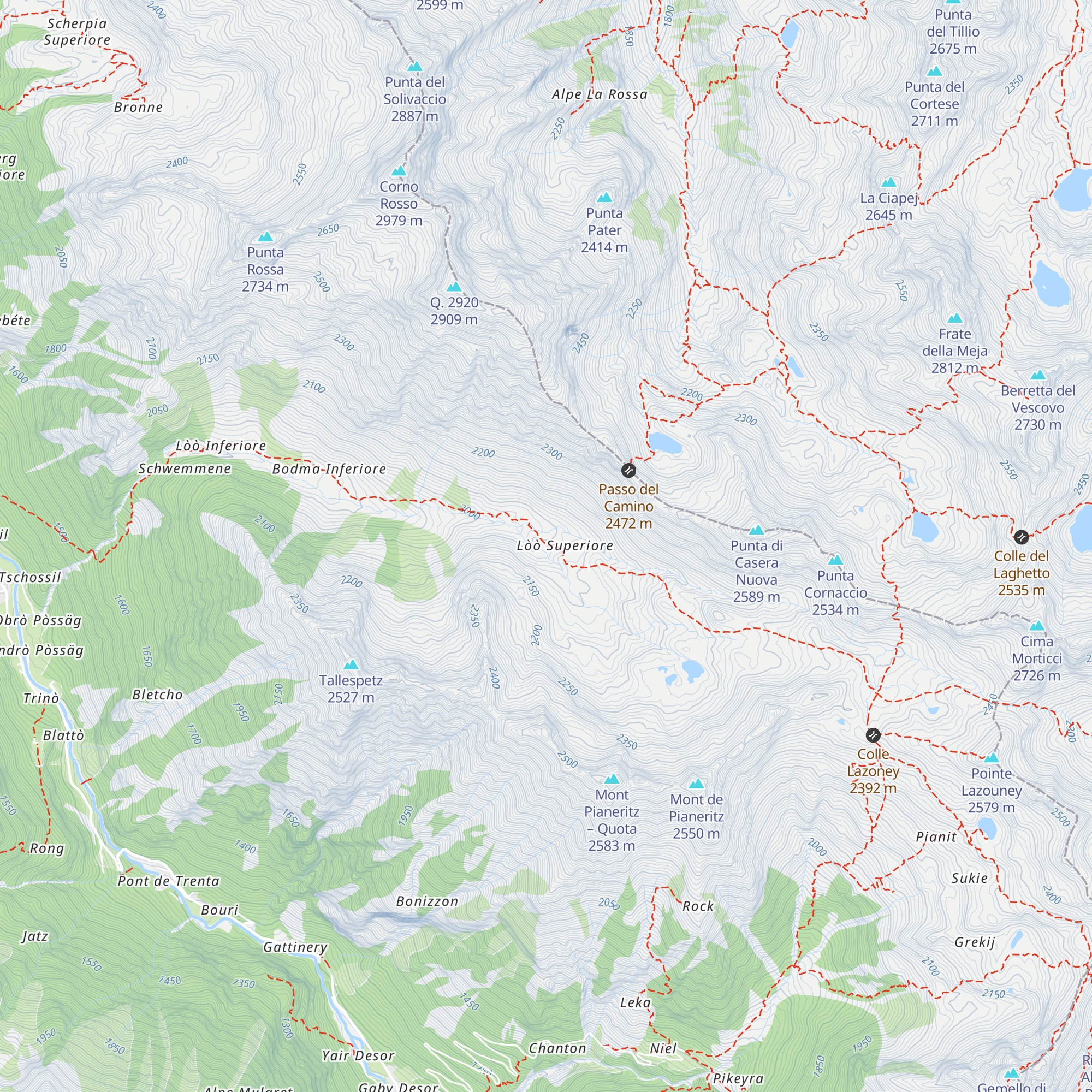 Agriturismo Bleckene map