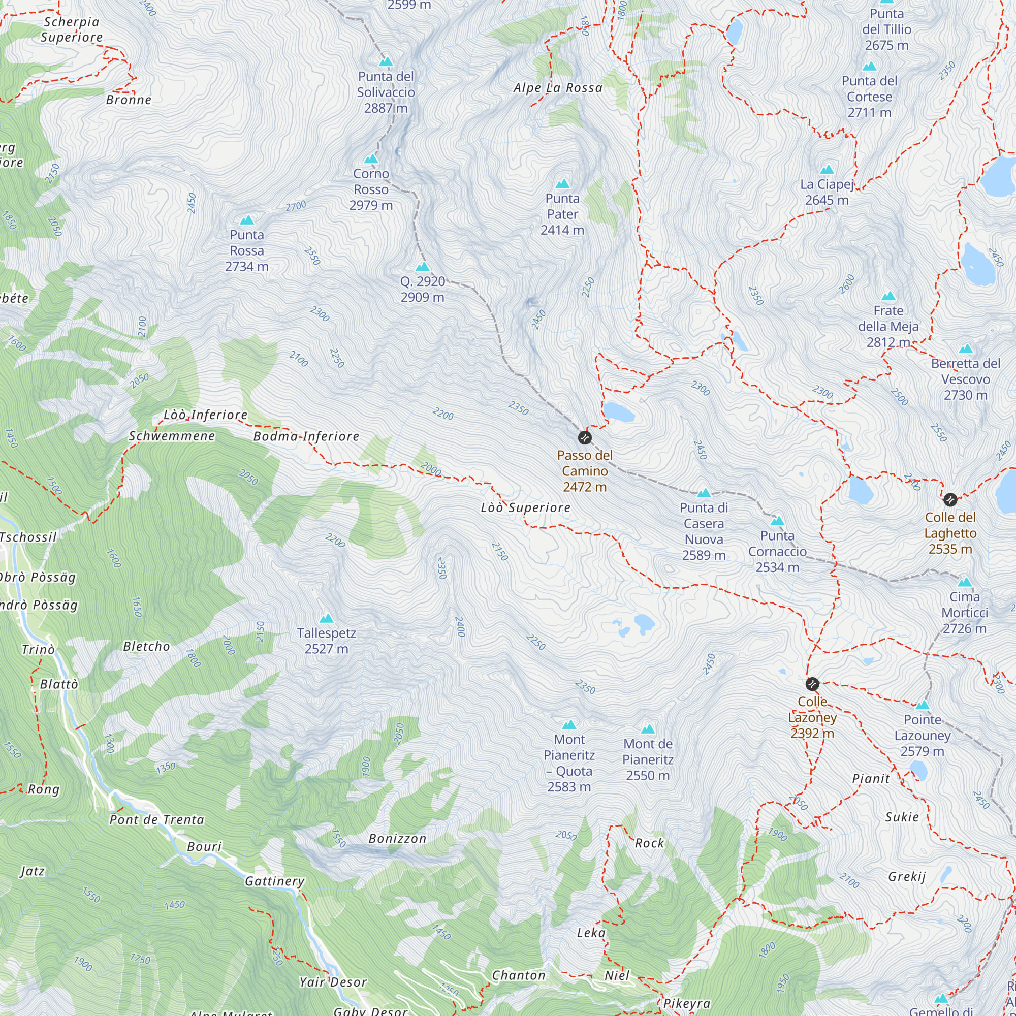 Agriturismo Bleckene map