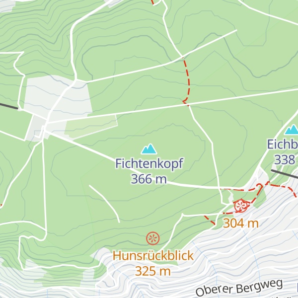 Map of Fichtenkopf