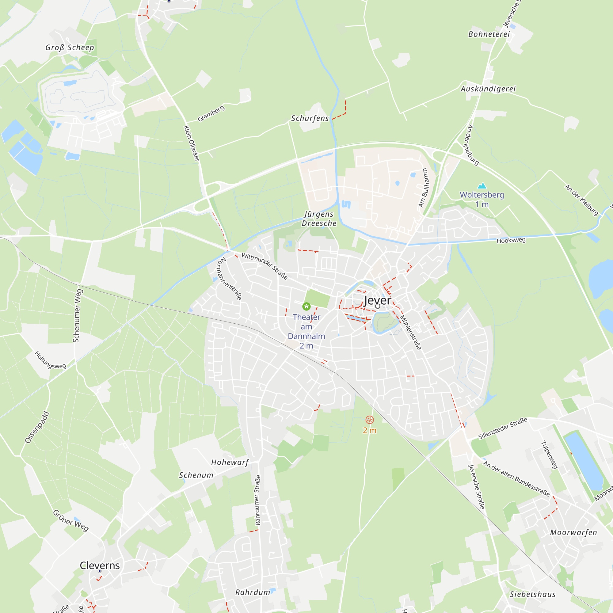 Theater am Dannhalm map
