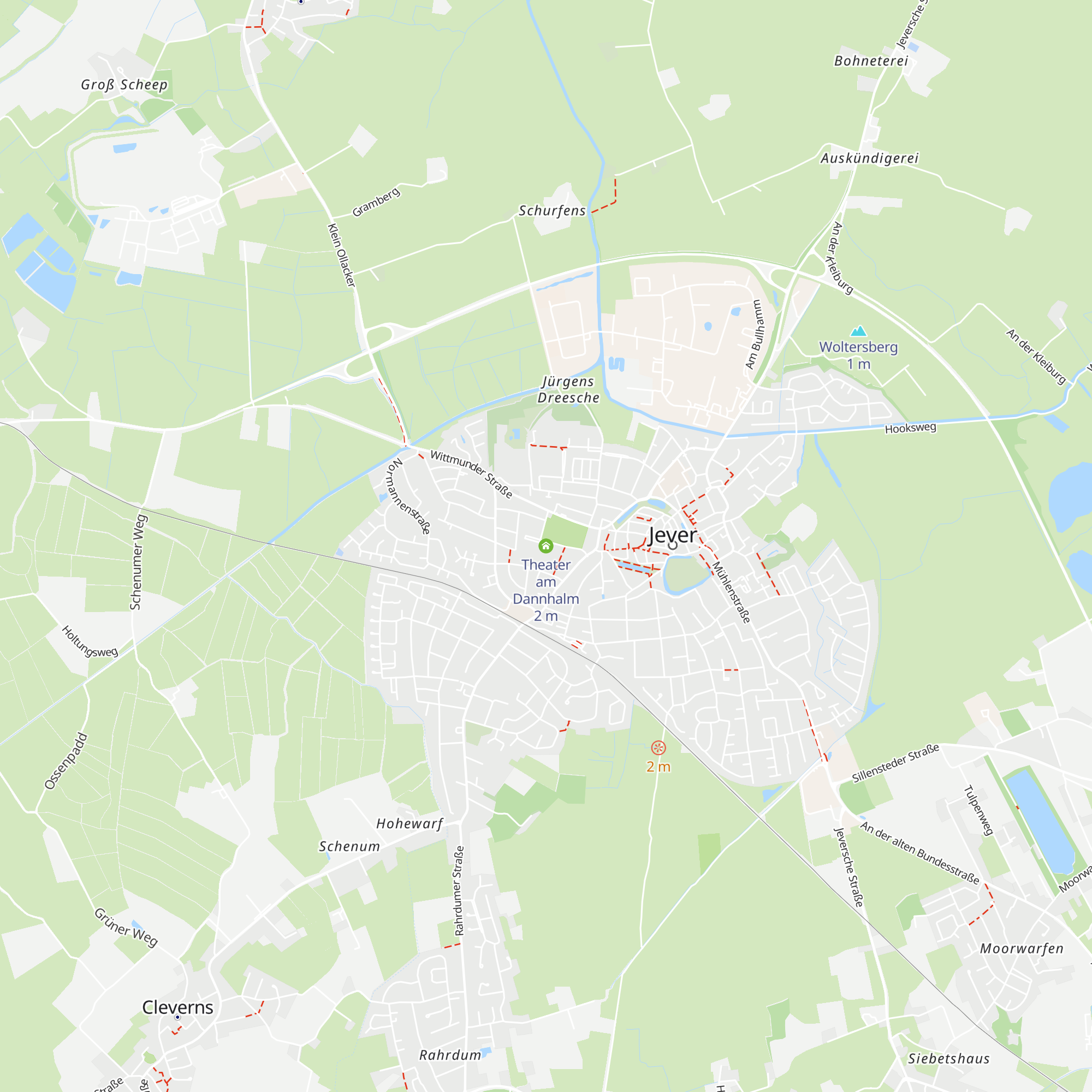 Theater am Dannhalm map