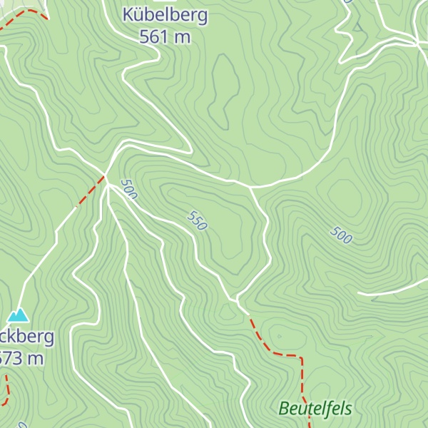 Map of Dorntreiberkopf