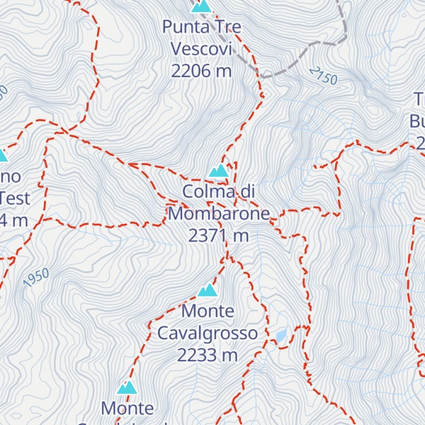 Map of Bivacco Adriano Cosa