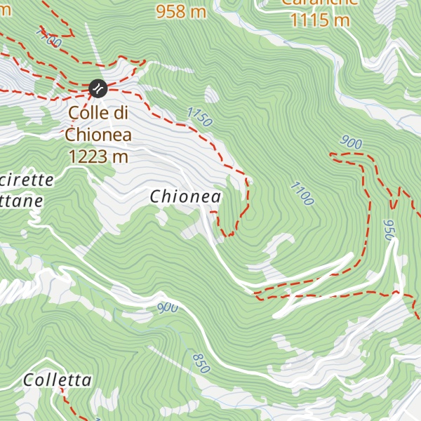 Map of Rifugio Chionea