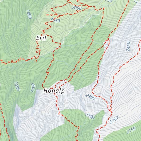 Map of Mälchgrat
