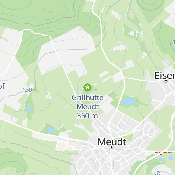 Map of Grillhütte Meudt