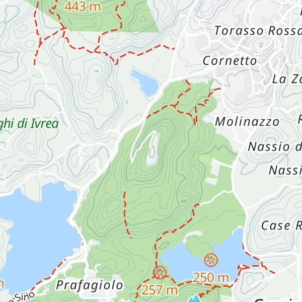Map of Monte Albagna