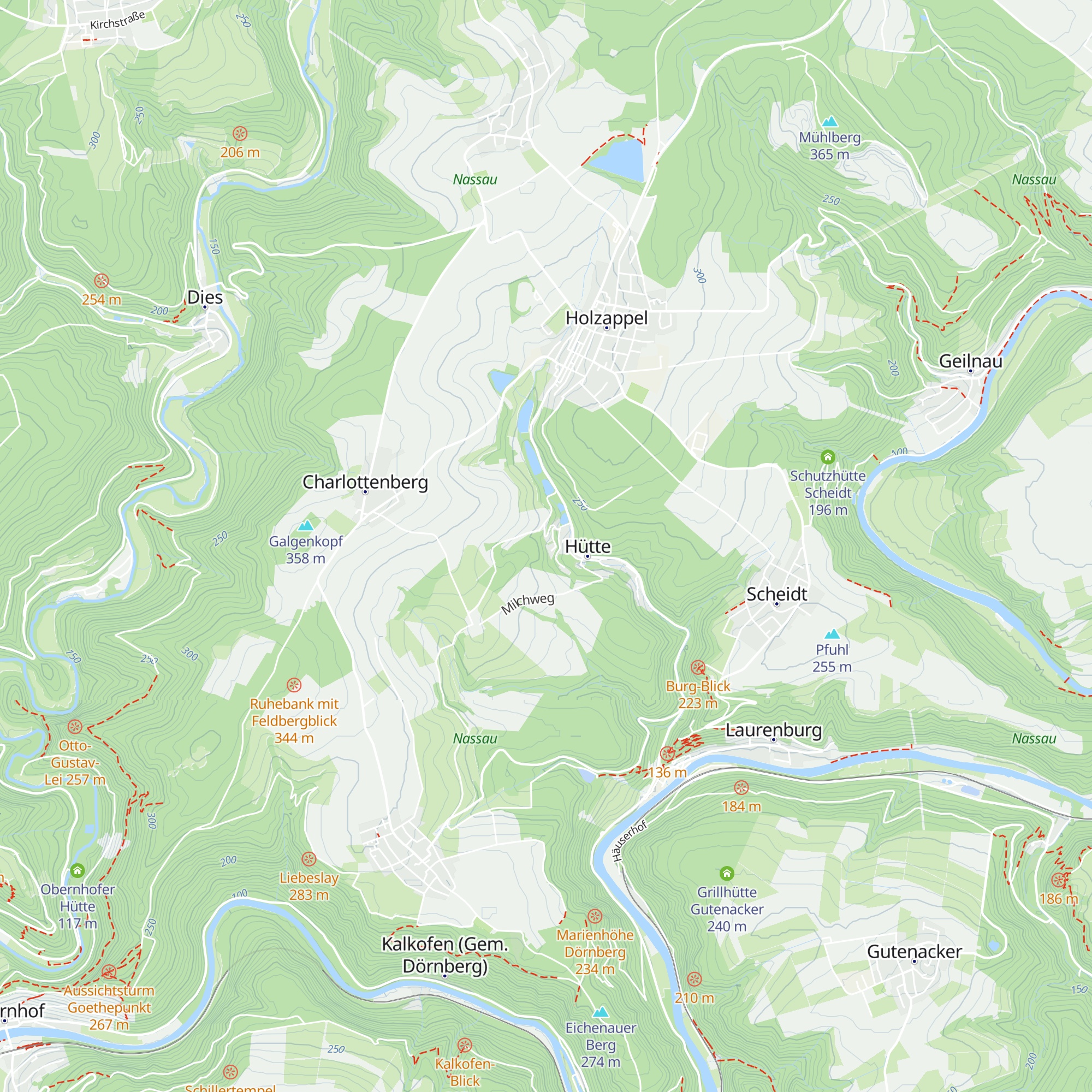 Hüttenstube Dörnberg-Hütte map