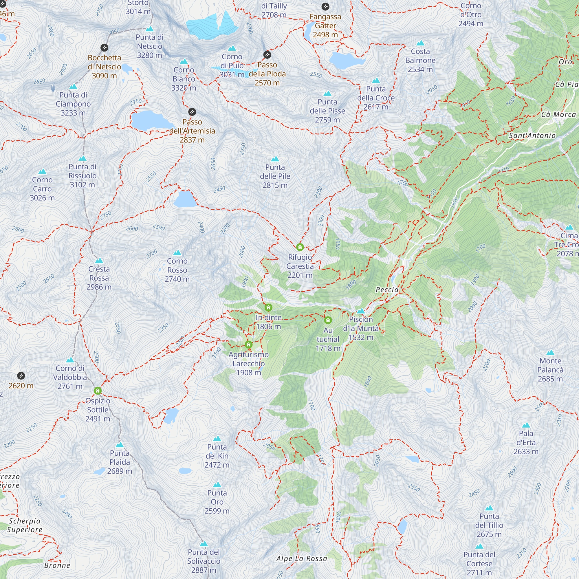 In dinte map