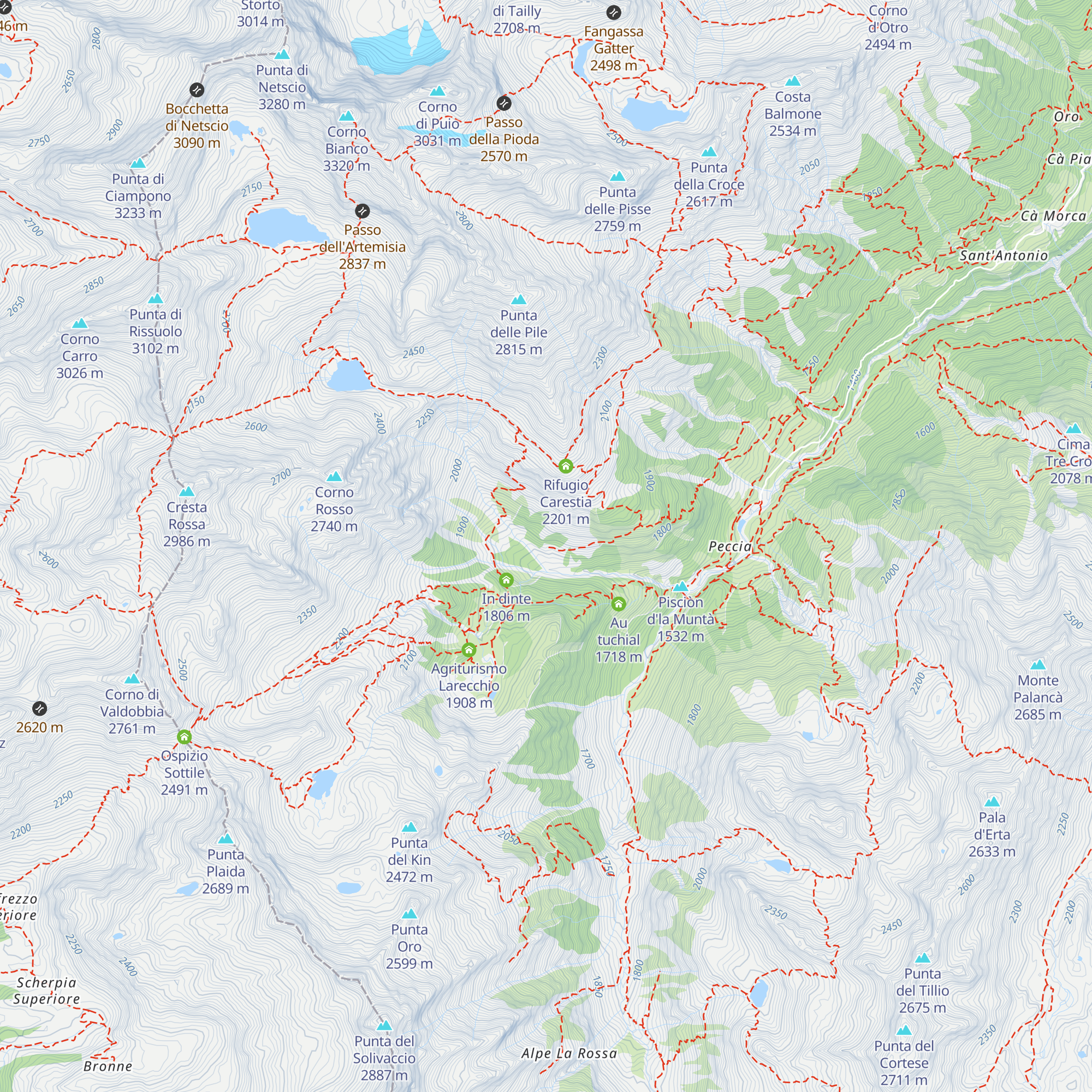 In dinte map