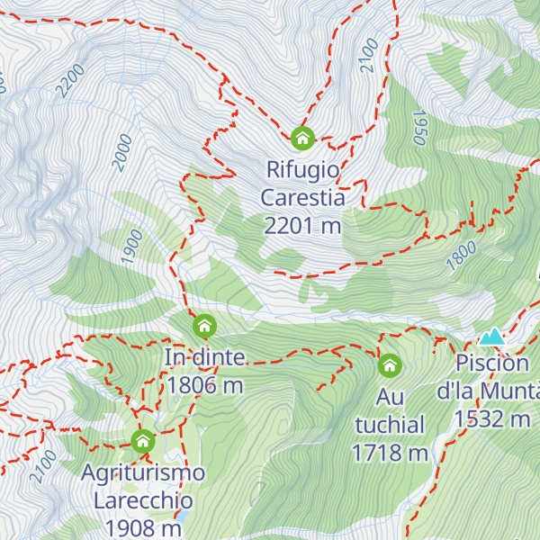 Map of In dinte