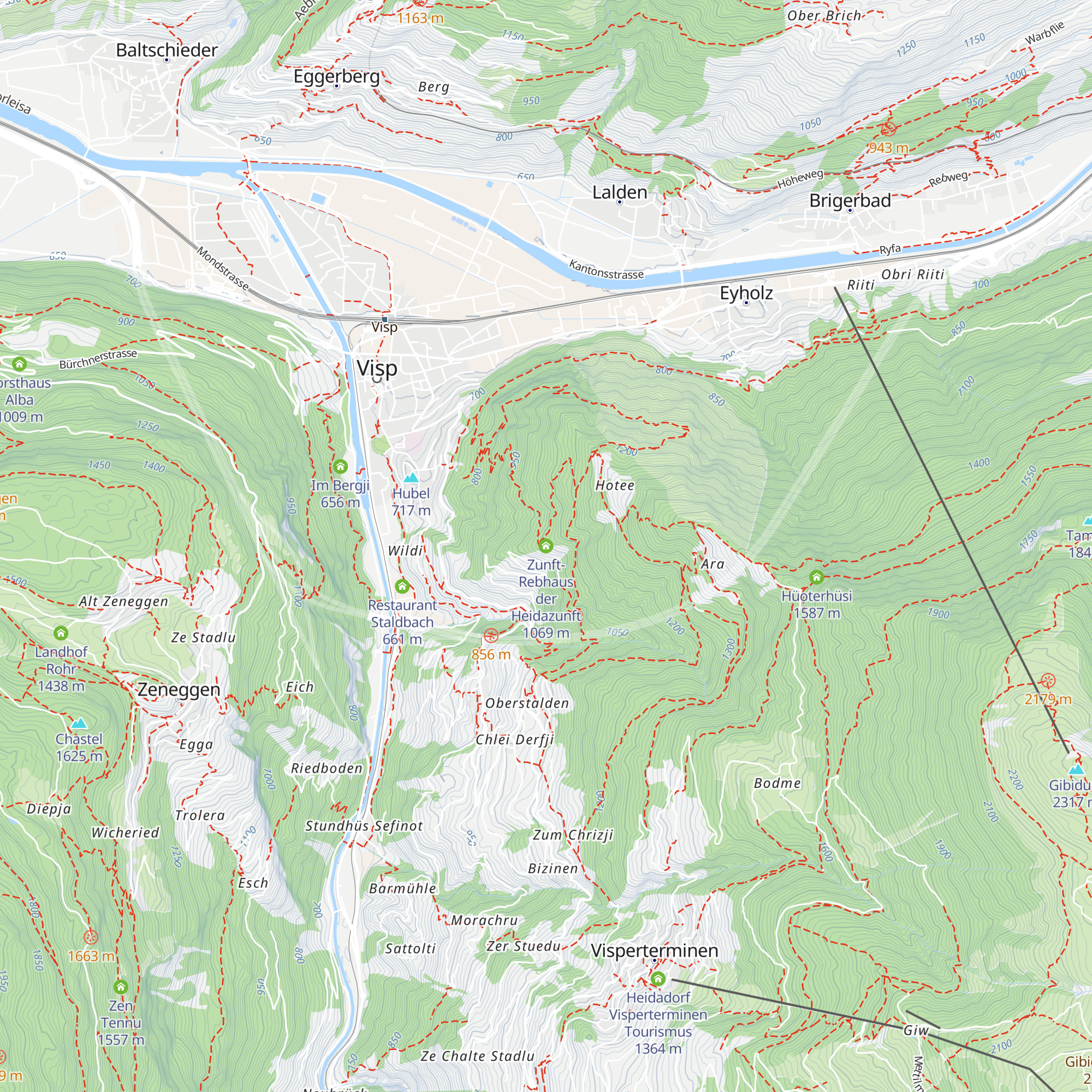 Zunft-Rebhaus der Heidazunft map