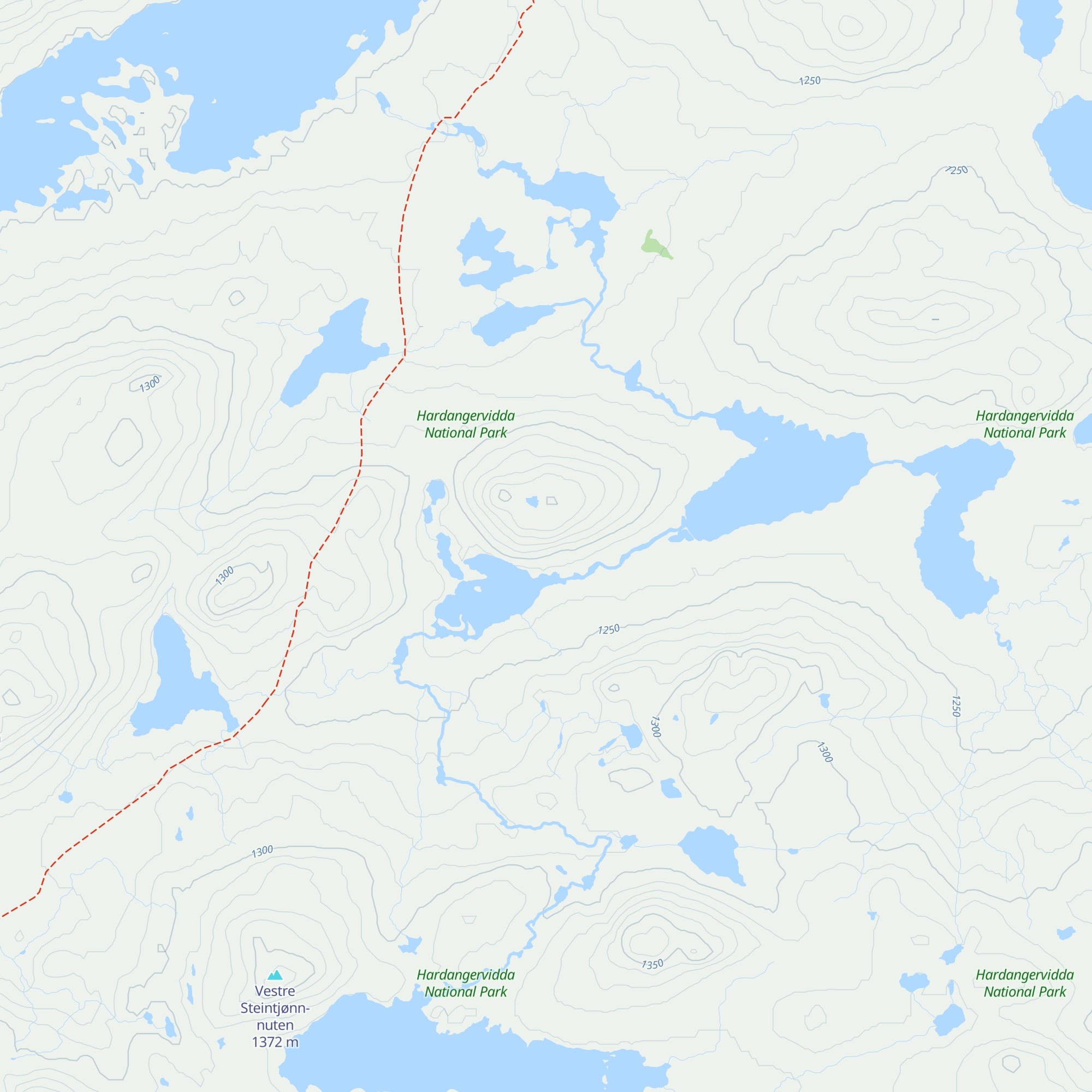 Bakkehytta map