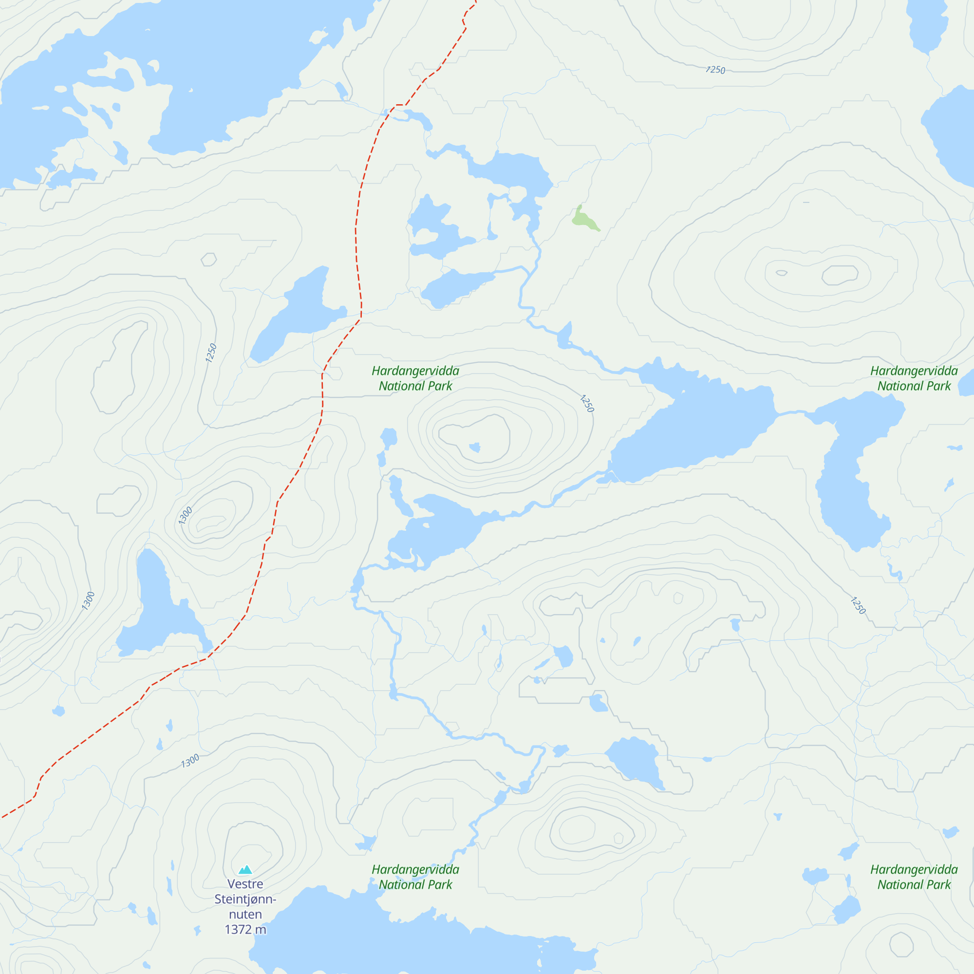 Bakkehytta map