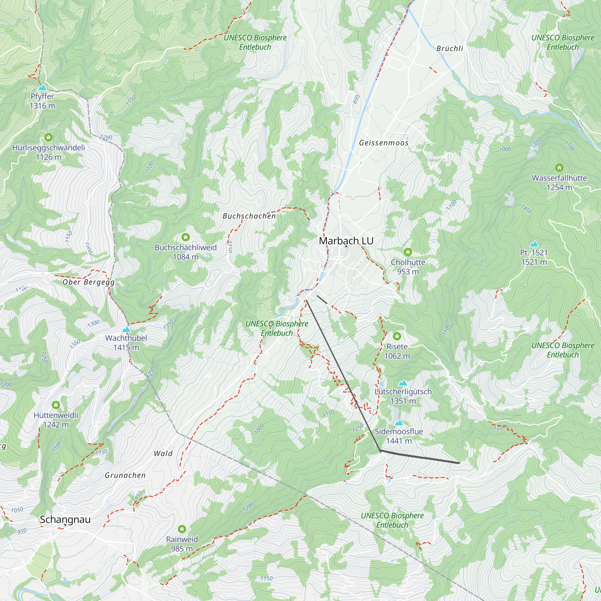 Hotel Sporting map