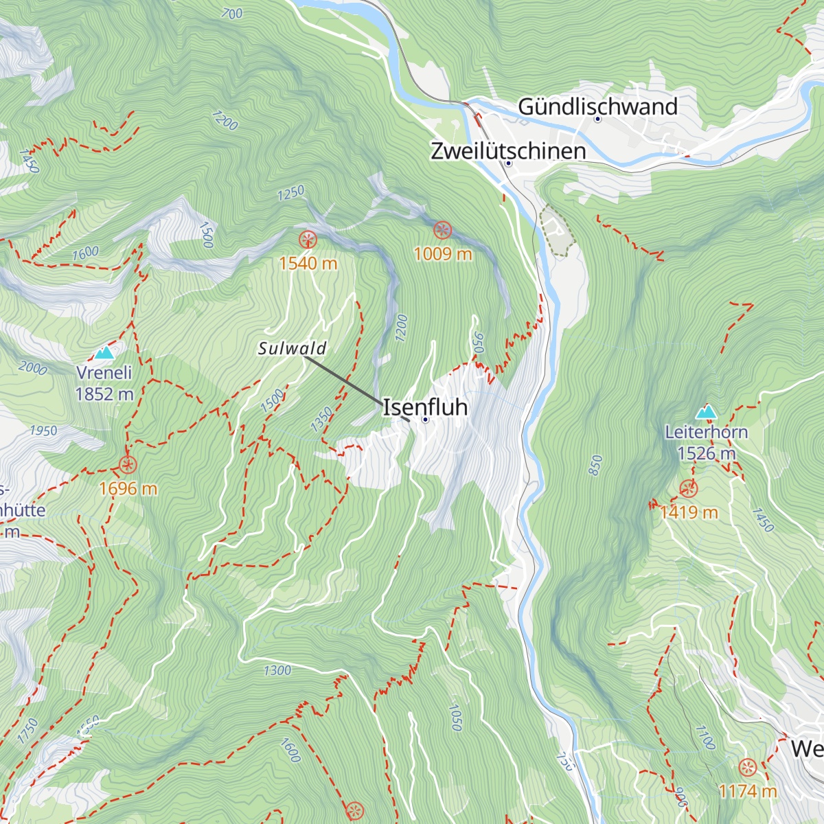 Waldrand map