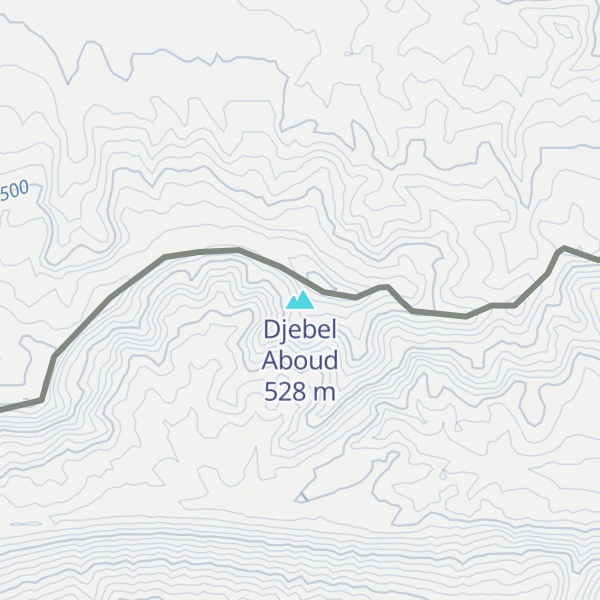 Map of Djebel Aboud