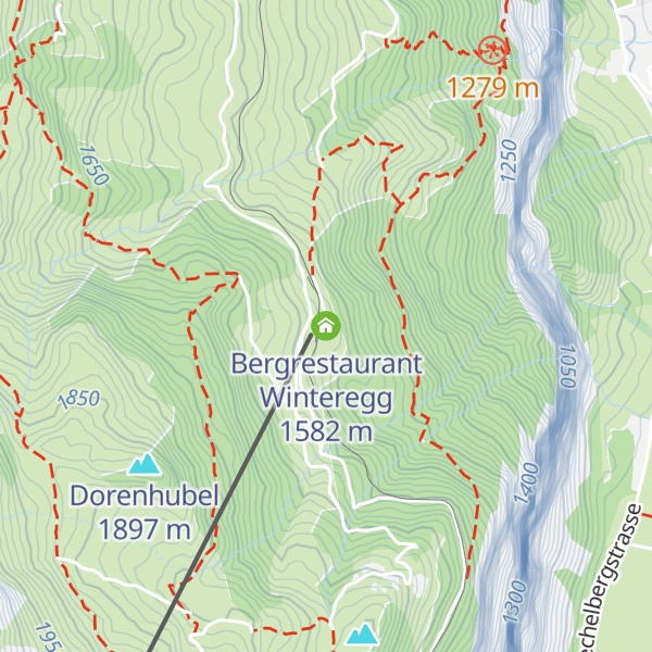Map of Bergrestaurant Winteregg