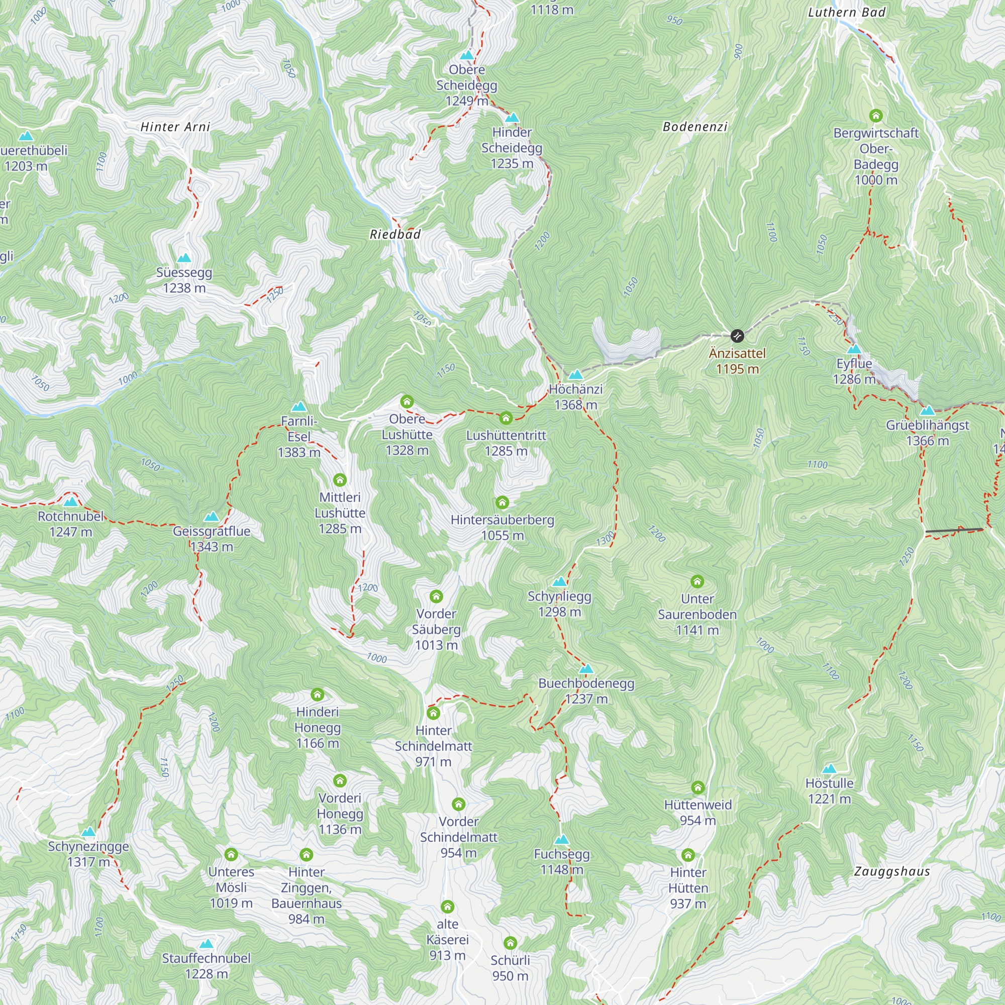 Hintersäuberberg map