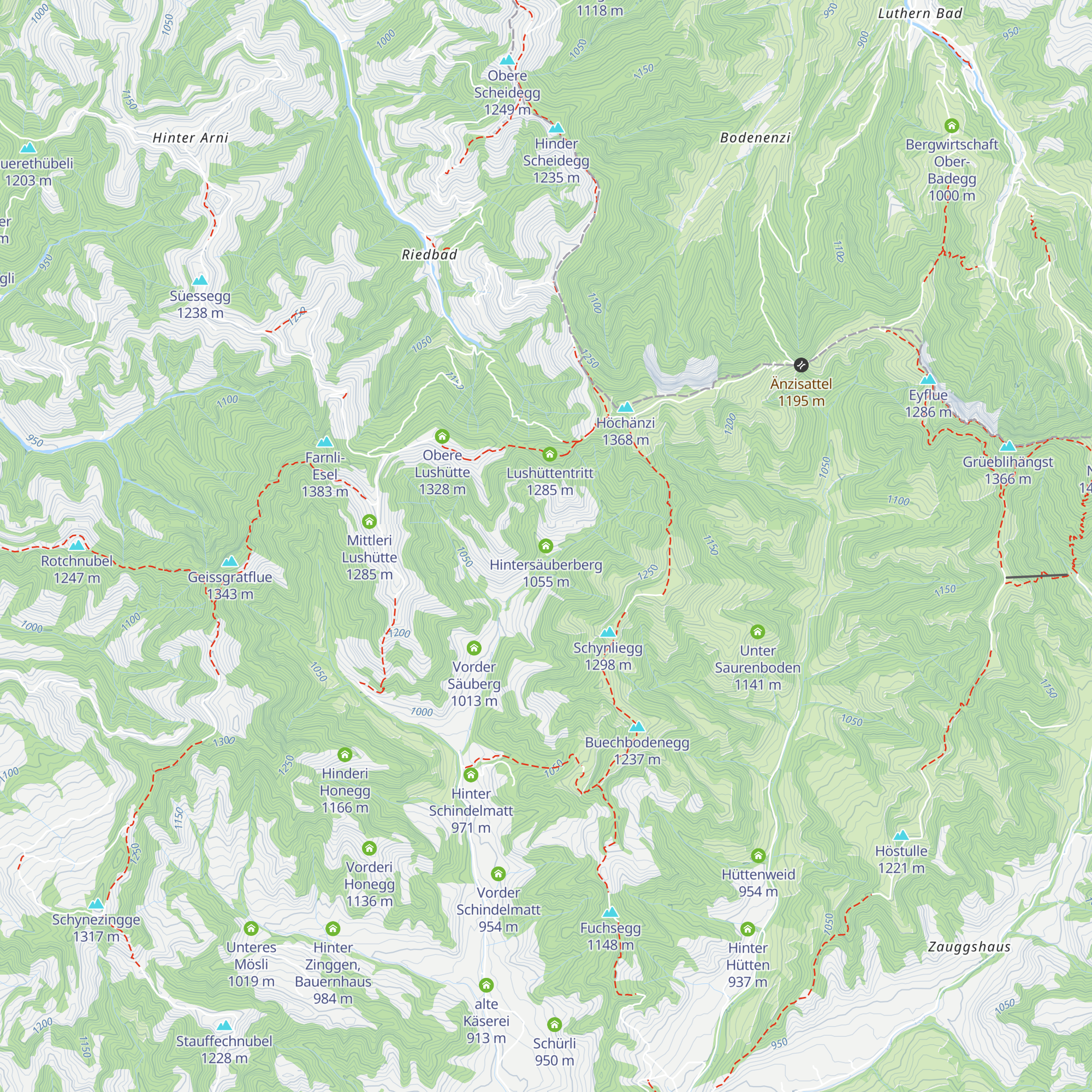 Hintersäuberberg map