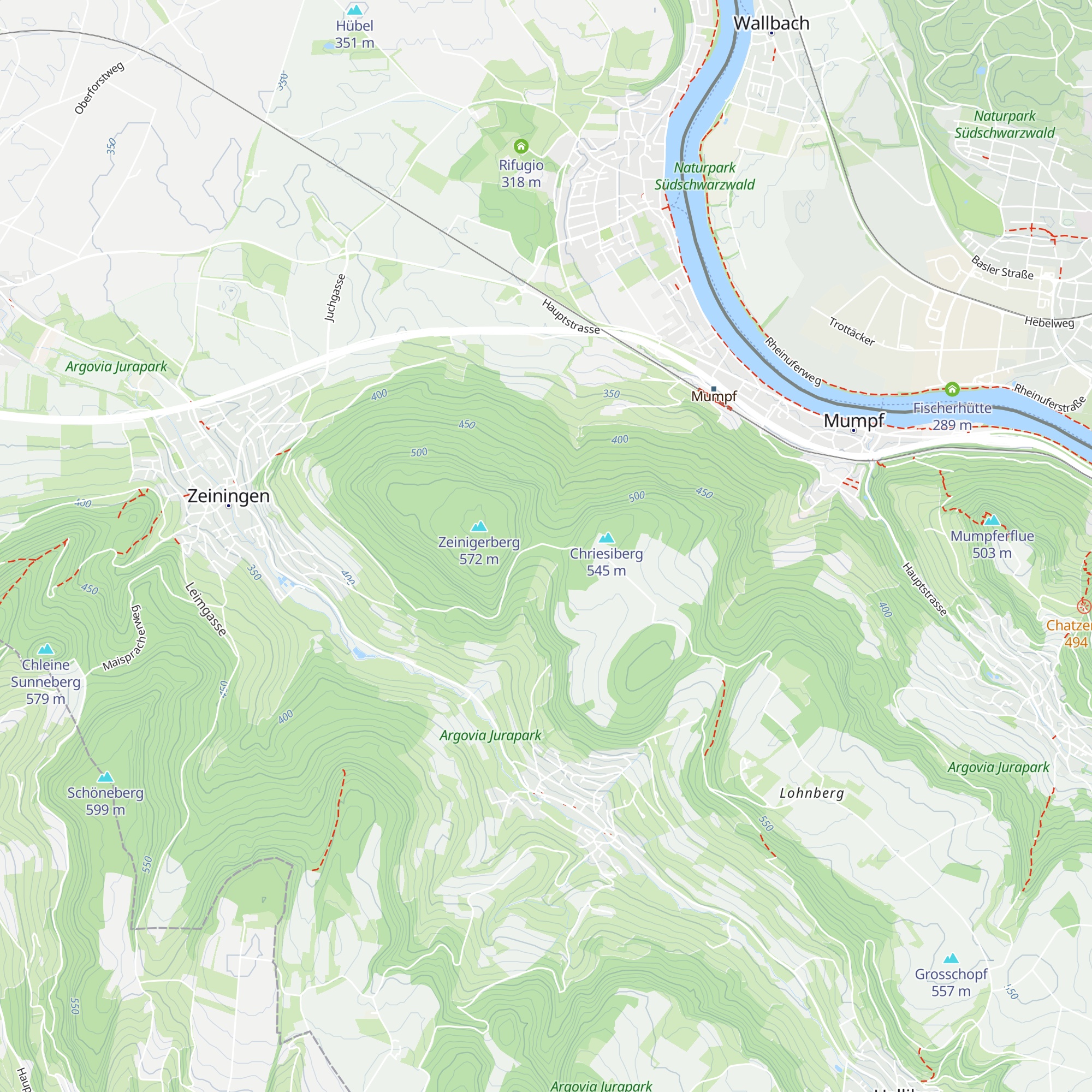 Jägerhütte map