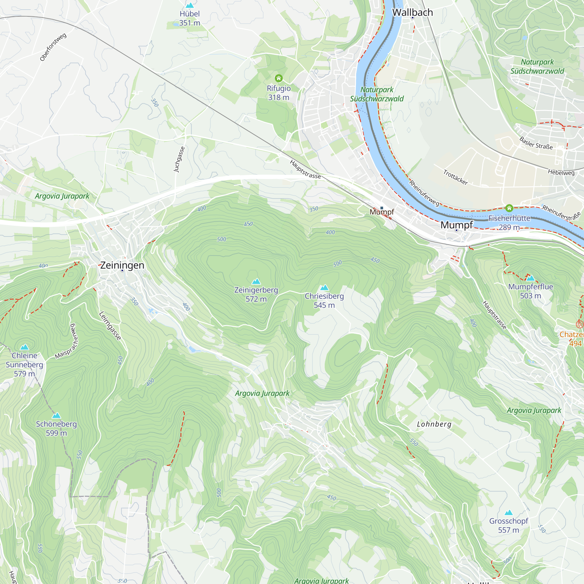 Jägerhütte map