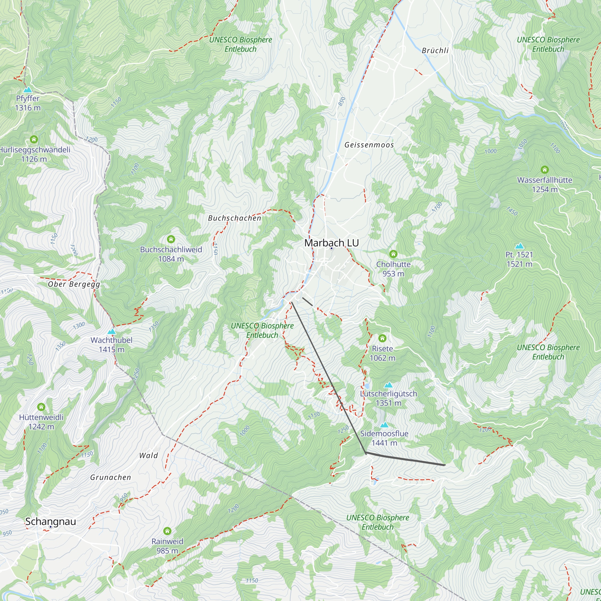 Ranch-Beizli map