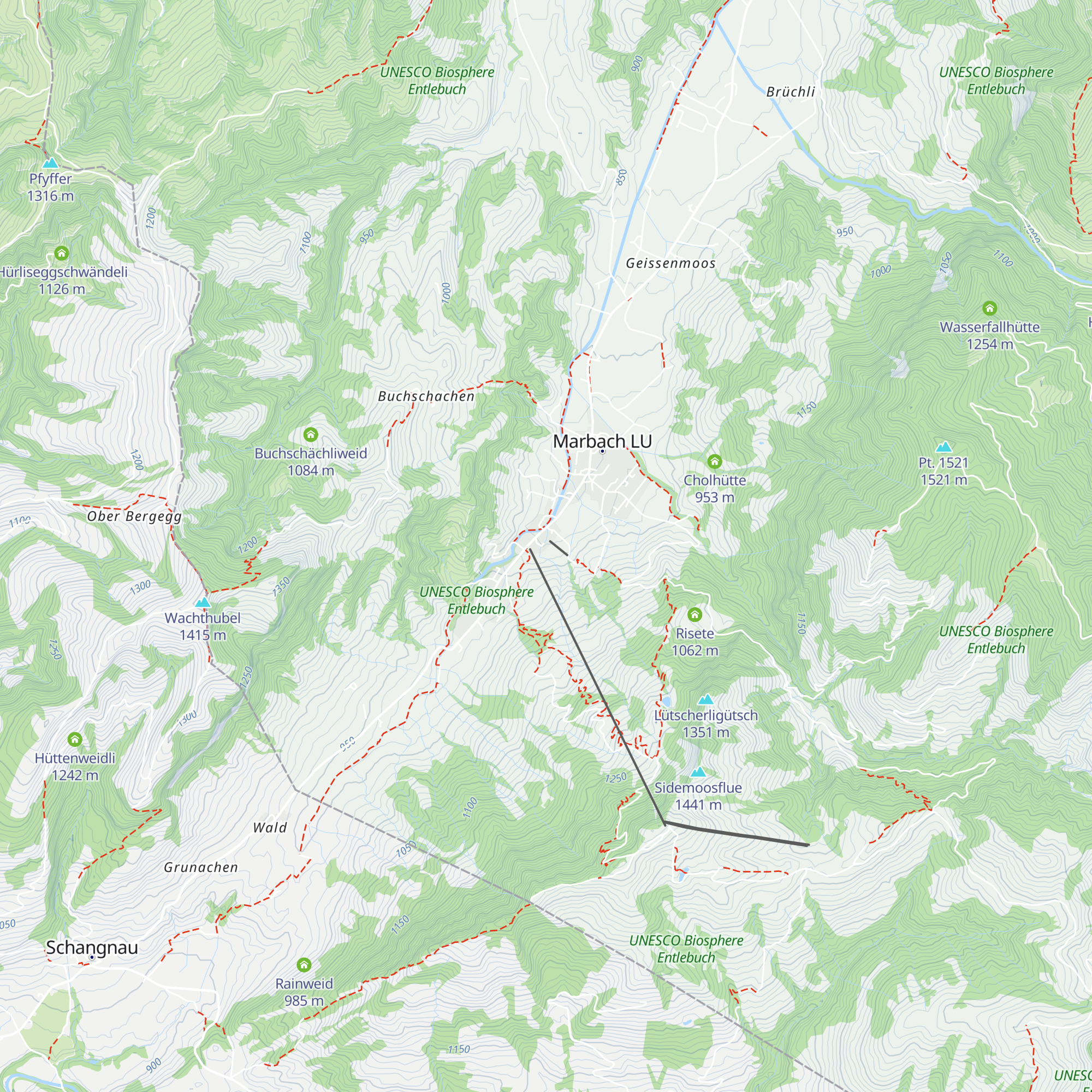 Ranch-Beizli map
