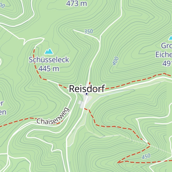 Map of Burkhart Schroeder Hütte