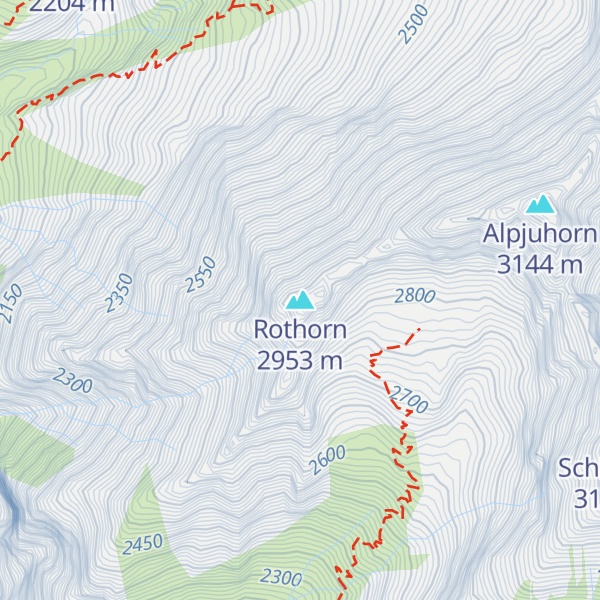 Map of Rothorn