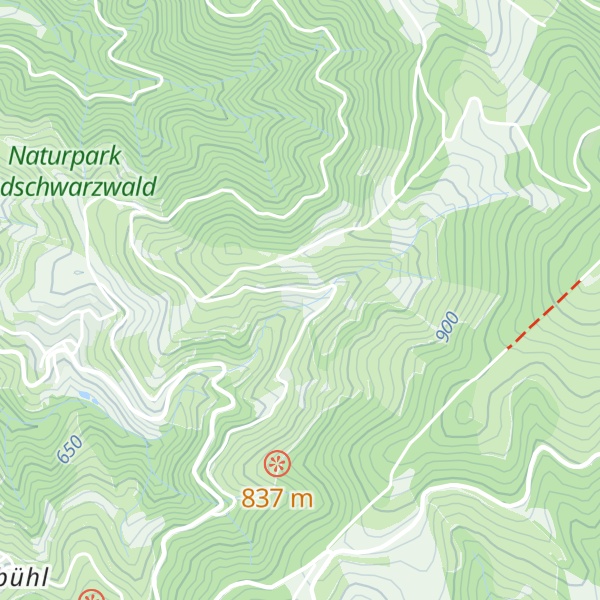 Map of Hütten