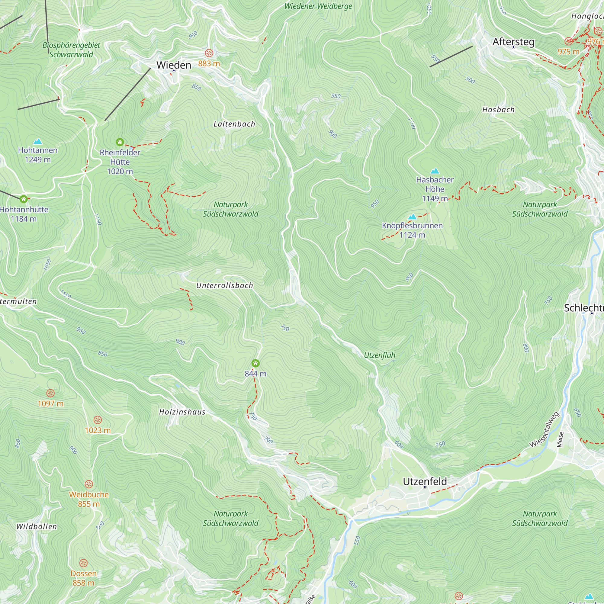 Königshütte map