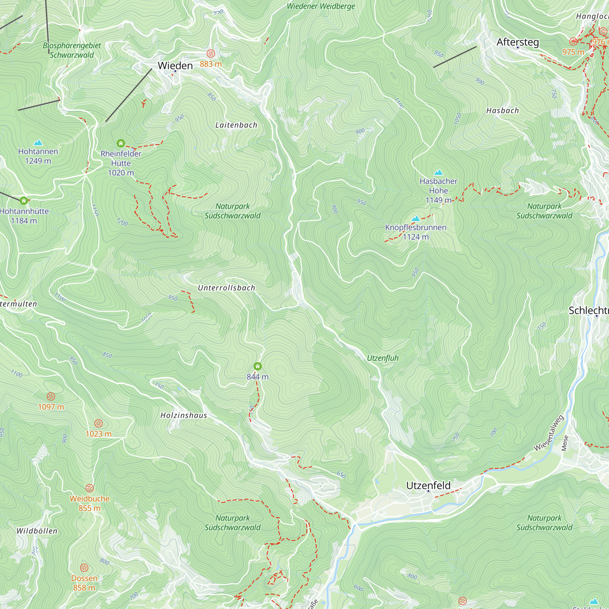 Königshütte map