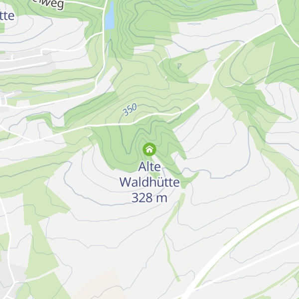 Map of Alte Waldhütte