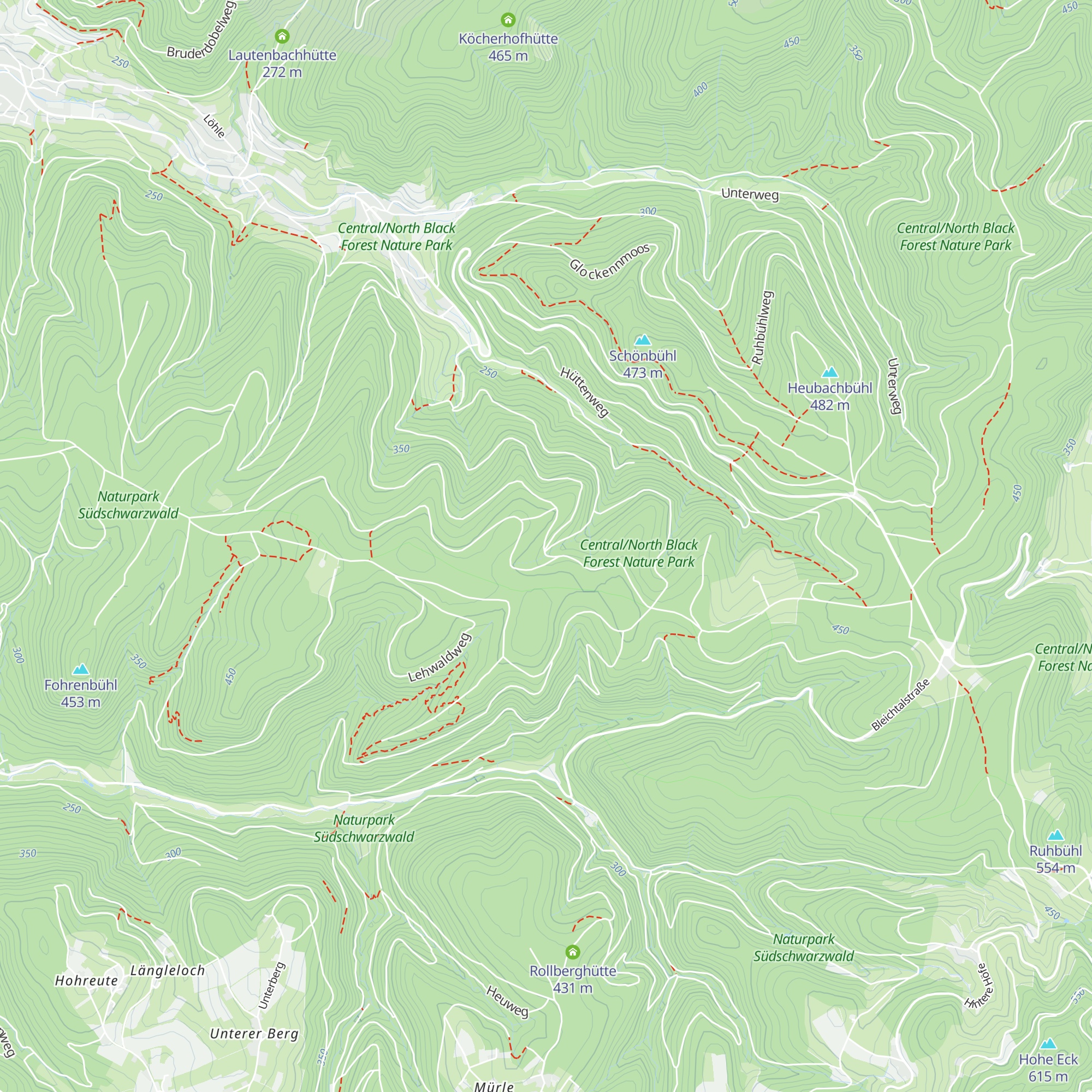 Sankt-Hubertus Hütte map