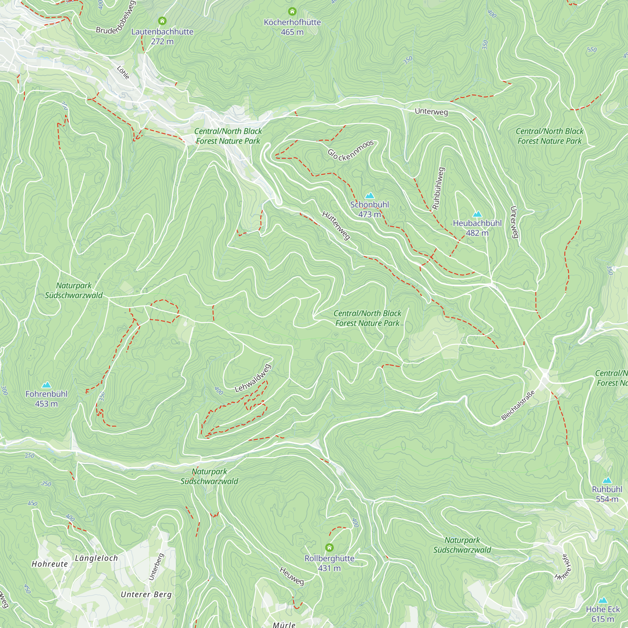 Sankt-Hubertus Hütte map