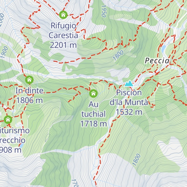 Map of Au tuchial