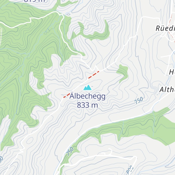 Map of Älbechegg