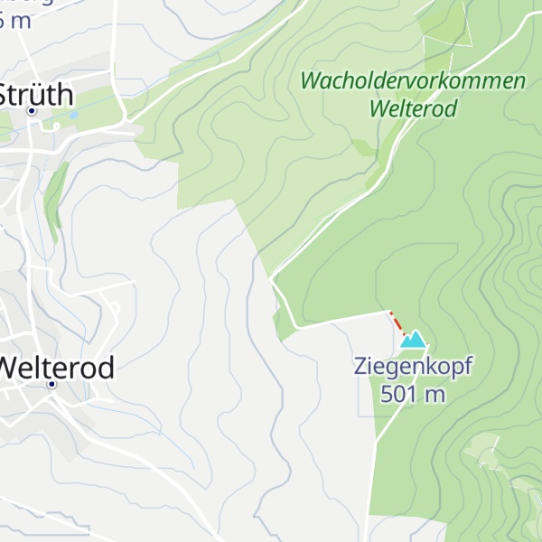 Map of Wetterschutzhütte Eishecke