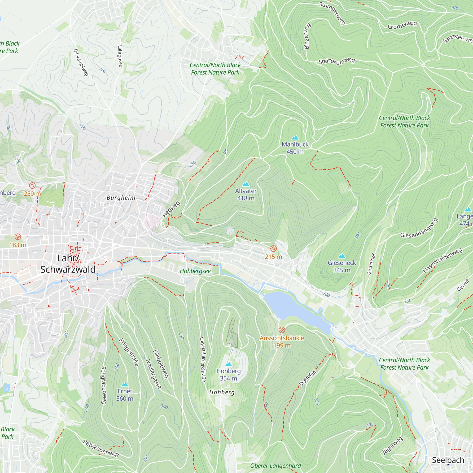 Robinsonhütte map