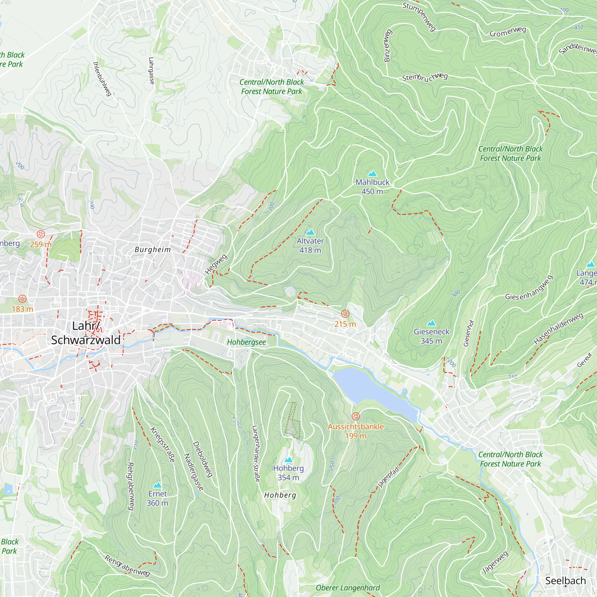 Robinsonhütte map