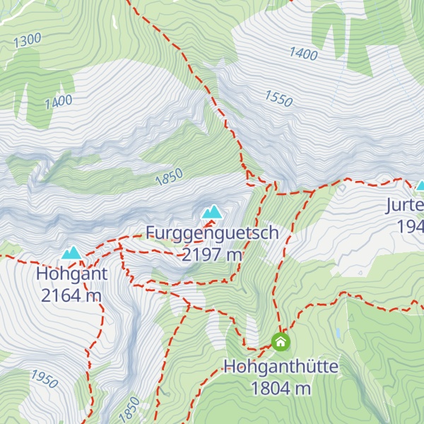 Map of Furggenguetsch