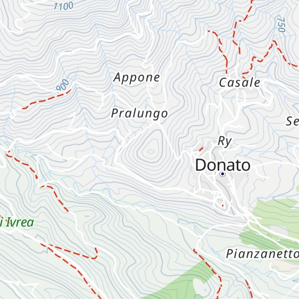 Map of Poggio Castellazzo