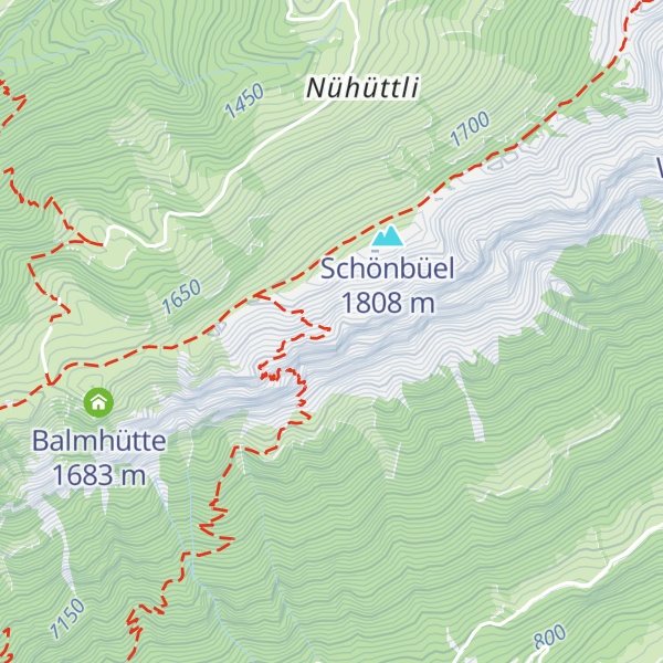 Map of Tenihüttli